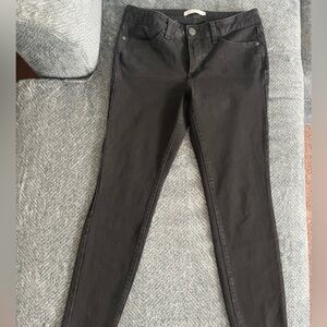 Black denim Lauren Conrad skinny jeans, sz 4